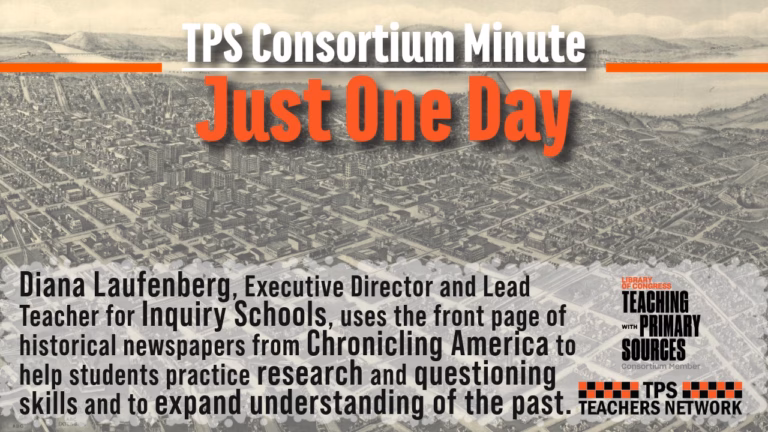 Primary source minute - Historical newspaper analysis - Just One day